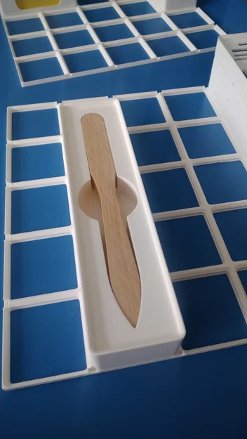 Giá đỡ bàn chải vệ sinh nozzle Prusa hệ Gridfinity - Image 2