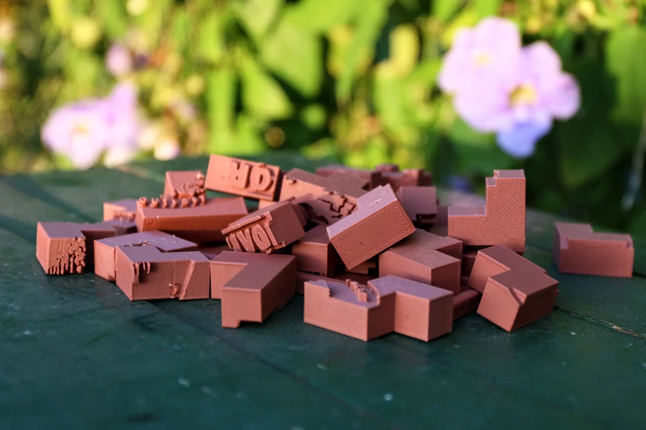 Mô hình xếp hình Survivor 47 - Logo Block Puzzle in 3D - Image 3