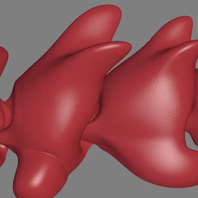 Mô hình rồng nhỏ linh hoạt (Flexible Dragon Small) in 3D siêu nhanh