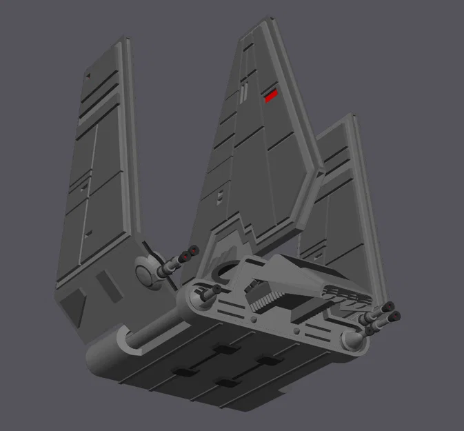 Mô hình tàu Star Wars Lambda Shuttle - Image 4