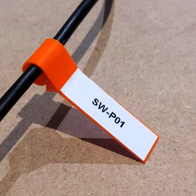 Kẹp đánh dấu dây cáp đa năng - Kiểu cờ