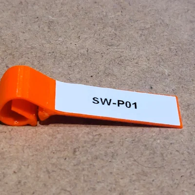 Kẹp đánh dấu dây cáp đa năng - Kiểu cờ