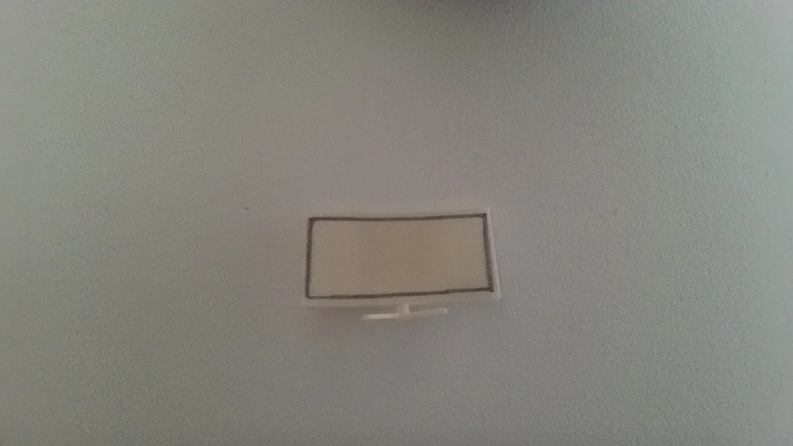 Mô hình màn hình máy tính mini 3D trang trí siêu xinh - Image 1