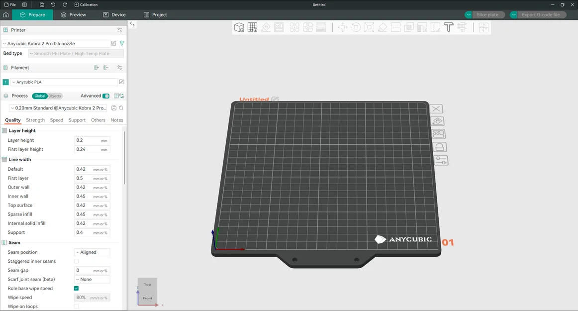 Profile Orca Slicer cho Kobra 2 Pro và Kobra 3 - Image 3