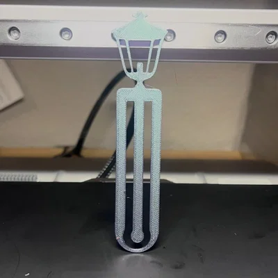 Đánh dấu trang sách hình cột đèn Narnia (Narnia lamp post bookmark)