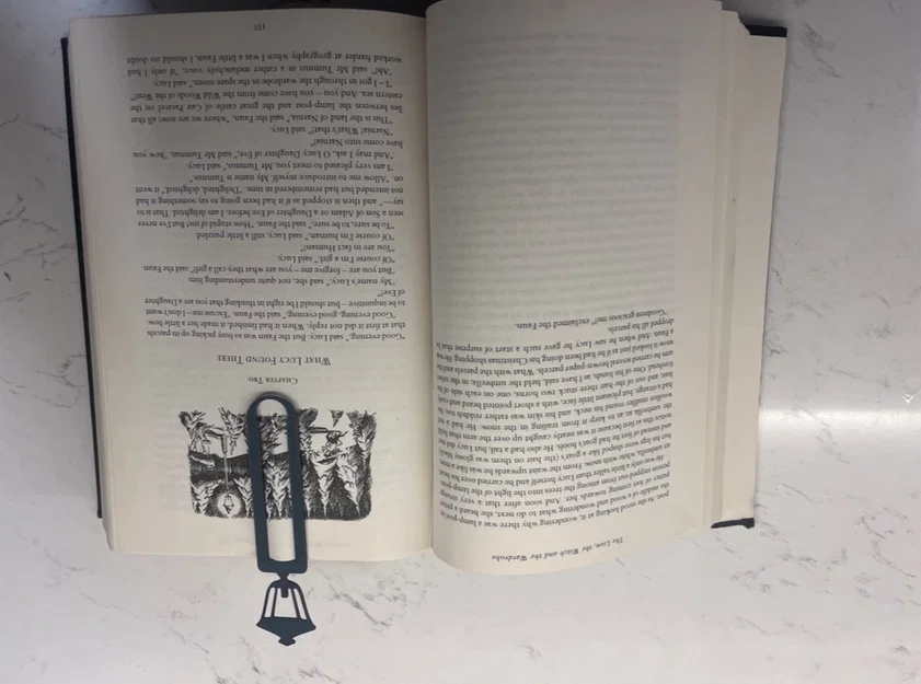 Đánh dấu trang sách hình cột đèn Narnia (Narnia lamp post bookmark) - Image 3