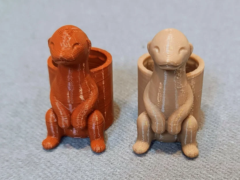 Vòng giữ khăn quàng Hướng đạo sinh hình chú cầy Meerkat in 3D - Image 1