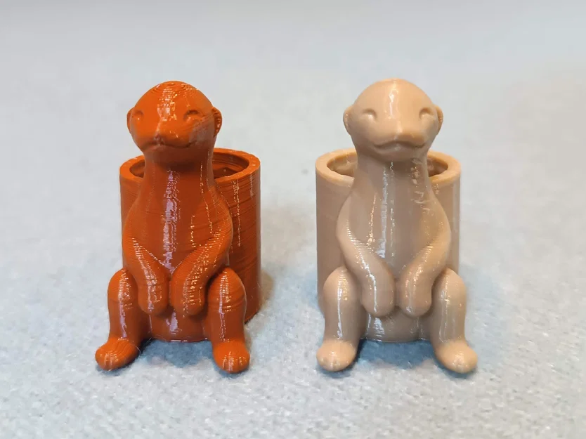 Vòng giữ khăn quàng Hướng đạo sinh hình chú cầy Meerkat in 3D - Image 4