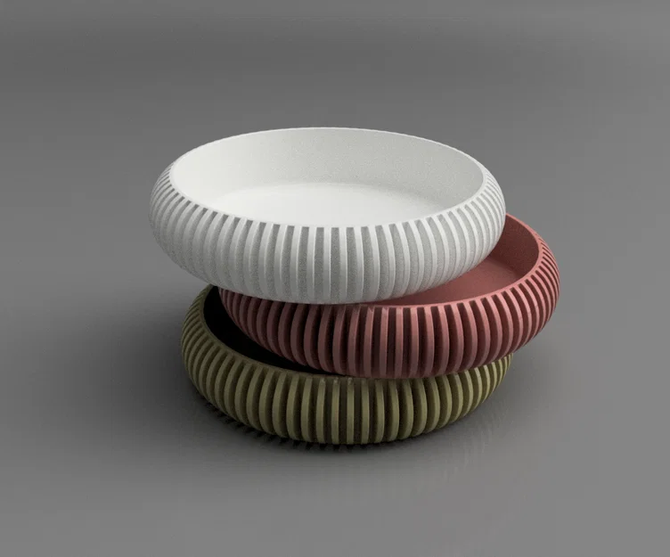 Khay đựng đồ đa năng (Catch-all Tray) thiết kế tối giản, dễ in 3D - Image 1