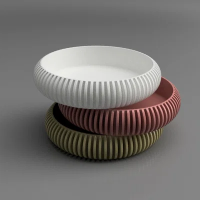 Khay đựng đồ đa năng (Catch-all Tray) thiết kế tối giản, dễ in 3D