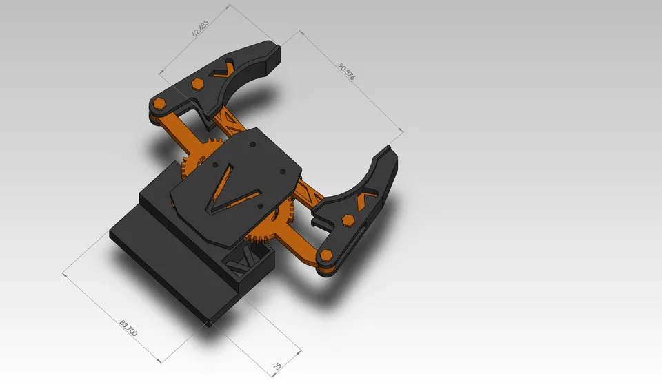 Thiết kế tay gắp Robot ARM CLAW cho động cơ Servo - Image 6