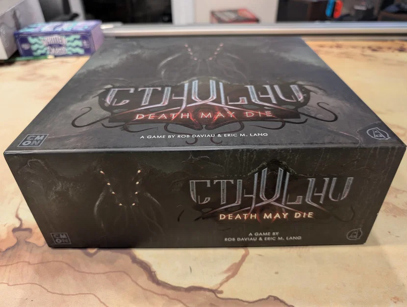 Bộ Khay Đựng Board Game Cthulhu Death May Die (Hỗ Trợ Card Bọc Sleeve) - Image 1