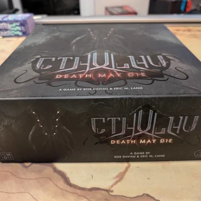 Bộ Khay Đựng Board Game Cthulhu Death May Die (Hỗ Trợ Card Bọc Sleeve)