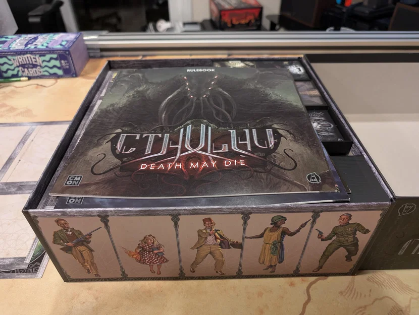 Bộ Khay Đựng Board Game Cthulhu Death May Die (Hỗ Trợ Card Bọc Sleeve) - Image 2