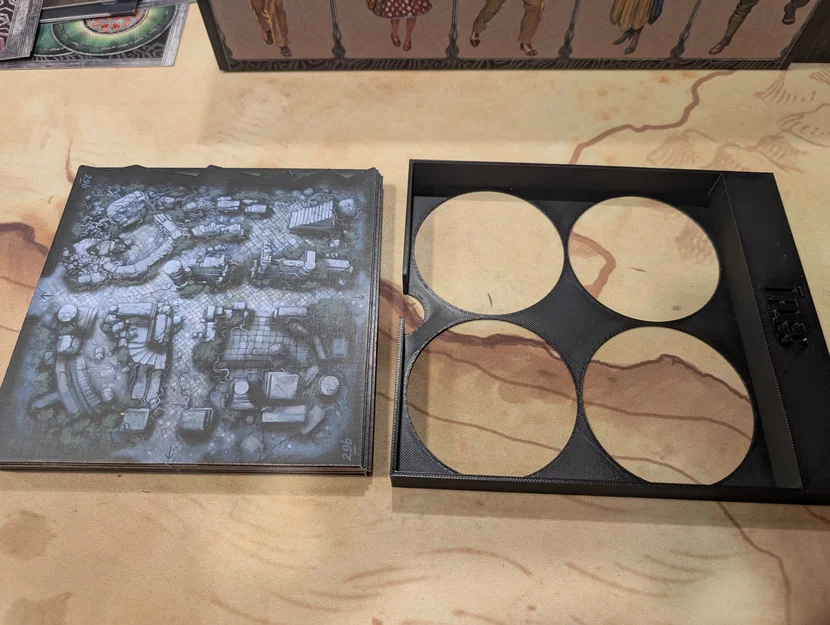 Bộ Khay Đựng Board Game Cthulhu Death May Die (Hỗ Trợ Card Bọc Sleeve) - Image 9