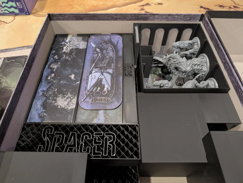 Bộ Khay Đựng Board Game Cthulhu Death May Die (Hỗ Trợ Card Bọc Sleeve) - Image 10