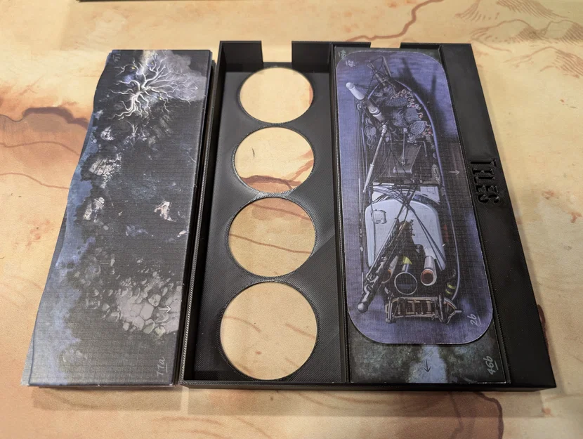 Bộ Khay Đựng Board Game Cthulhu Death May Die (Hỗ Trợ Card Bọc Sleeve) - Image 11