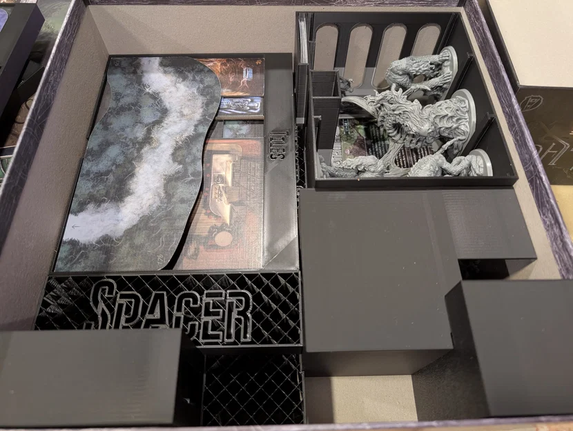 Bộ Khay Đựng Board Game Cthulhu Death May Die (Hỗ Trợ Card Bọc Sleeve) - Image 12