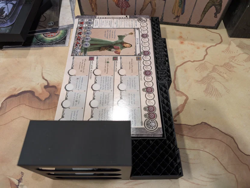 Bộ Khay Đựng Board Game Cthulhu Death May Die (Hỗ Trợ Card Bọc Sleeve) - Image 16