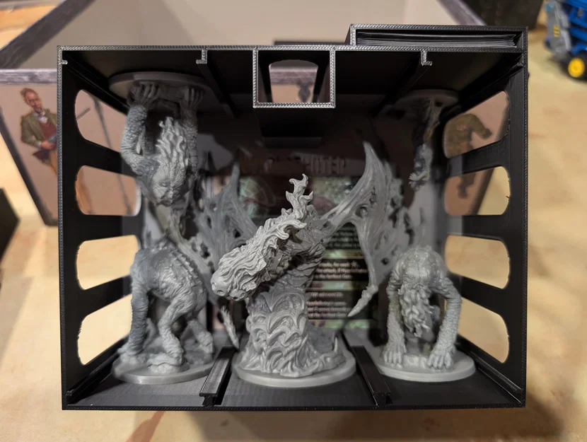 Bộ Khay Đựng Board Game Cthulhu Death May Die (Hỗ Trợ Card Bọc Sleeve) - Image 18