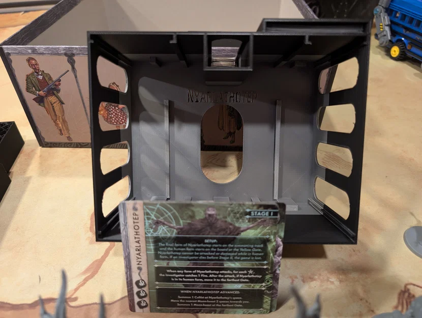 Bộ Khay Đựng Board Game Cthulhu Death May Die (Hỗ Trợ Card Bọc Sleeve) - Image 21