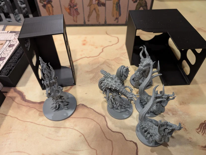 Bộ Khay Đựng Board Game Cthulhu Death May Die (Hỗ Trợ Card Bọc Sleeve) - Image 24