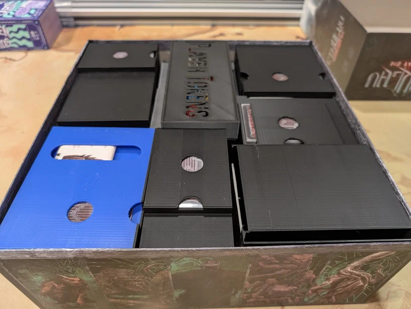 Bộ Khay Đựng Board Game Cthulhu Death May Die (Hỗ Trợ Card Bọc Sleeve) - Image 26