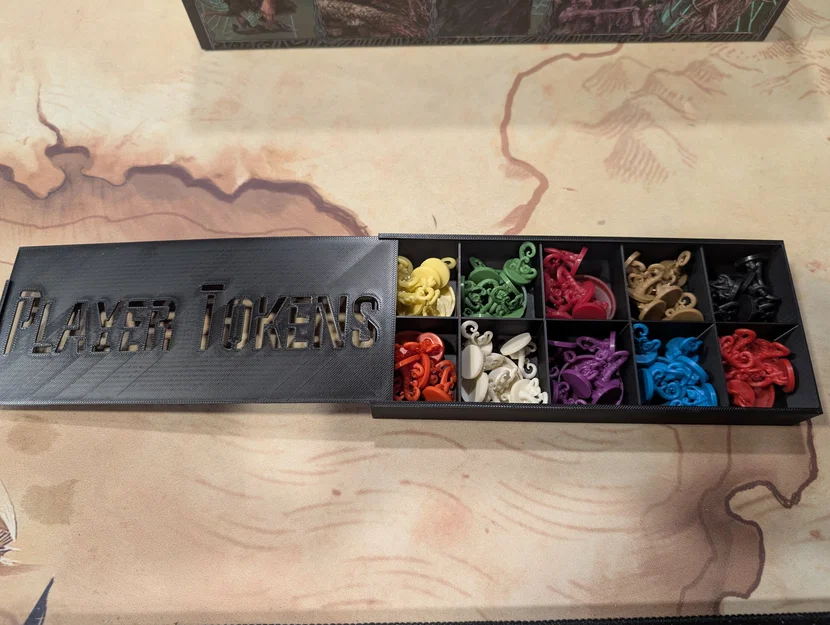 Bộ Khay Đựng Board Game Cthulhu Death May Die (Hỗ Trợ Card Bọc Sleeve) - Image 27