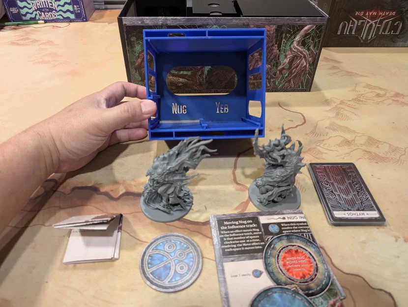Bộ Khay Đựng Board Game Cthulhu Death May Die (Hỗ Trợ Card Bọc Sleeve) - Image 31