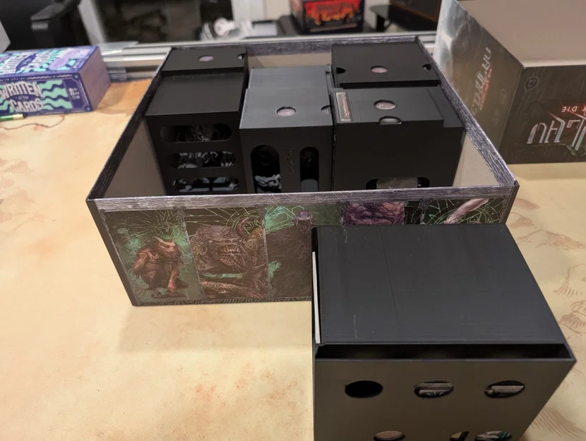 Bộ Khay Đựng Board Game Cthulhu Death May Die (Hỗ Trợ Card Bọc Sleeve) - Image 35