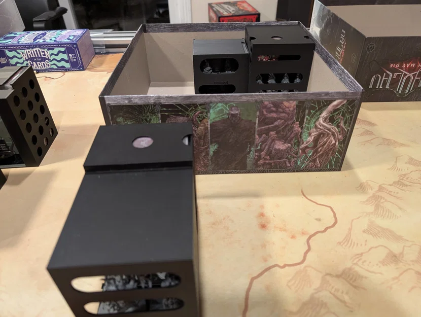 Bộ Khay Đựng Board Game Cthulhu Death May Die (Hỗ Trợ Card Bọc Sleeve) - Image 49