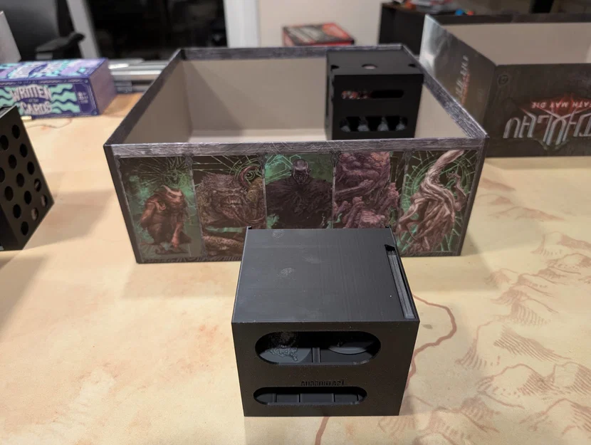 Bộ Khay Đựng Board Game Cthulhu Death May Die (Hỗ Trợ Card Bọc Sleeve) - Image 53