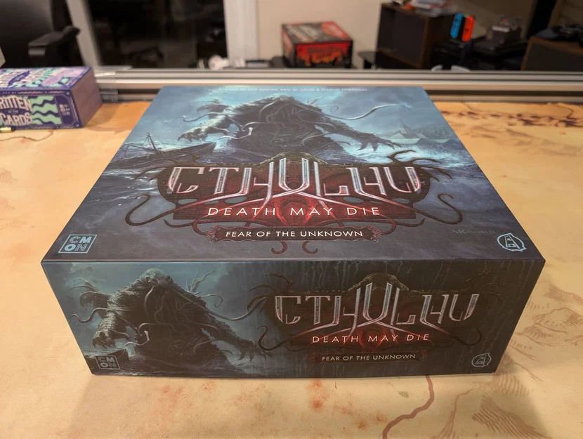 Bộ Khay Đựng Board Game Cthulhu Death May Die (Hỗ Trợ Card Bọc Sleeve) - Image 66