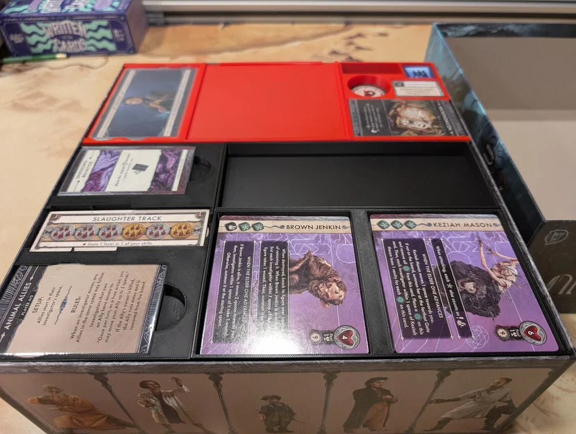 Bộ Khay Đựng Board Game Cthulhu Death May Die (Hỗ Trợ Card Bọc Sleeve) - Image 67