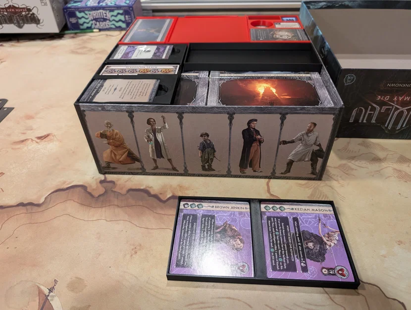 Bộ Khay Đựng Board Game Cthulhu Death May Die (Hỗ Trợ Card Bọc Sleeve) - Image 68