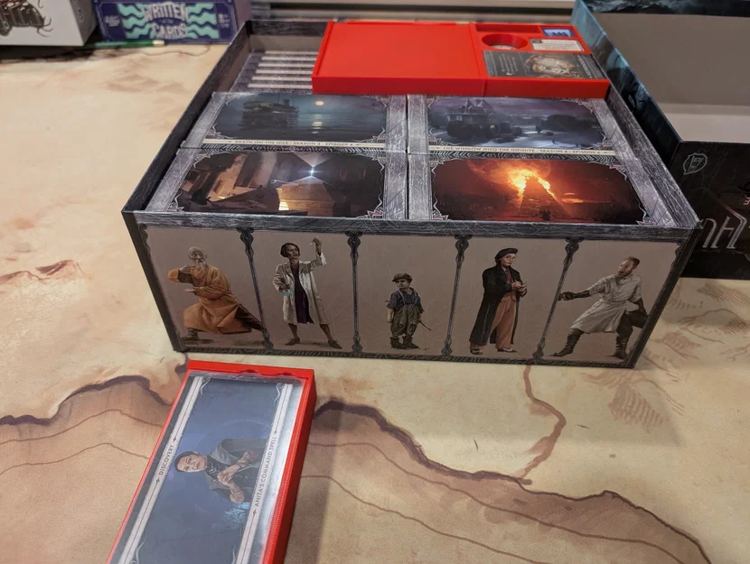 Bộ Khay Đựng Board Game Cthulhu Death May Die (Hỗ Trợ Card Bọc Sleeve) - Image 72