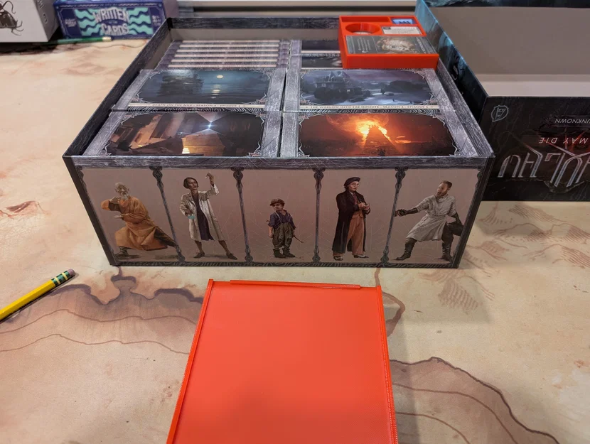 Bộ Khay Đựng Board Game Cthulhu Death May Die (Hỗ Trợ Card Bọc Sleeve) - Image 75