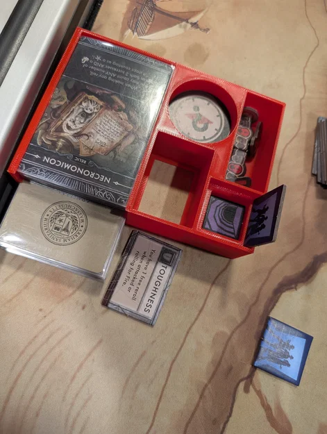 Bộ Khay Đựng Board Game Cthulhu Death May Die (Hỗ Trợ Card Bọc Sleeve) - Image 78