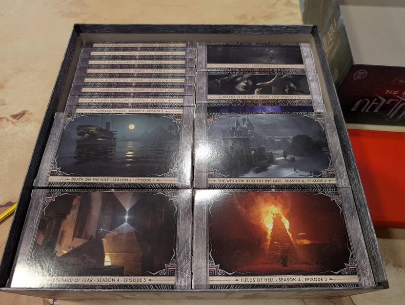 Bộ Khay Đựng Board Game Cthulhu Death May Die (Hỗ Trợ Card Bọc Sleeve) - Image 79