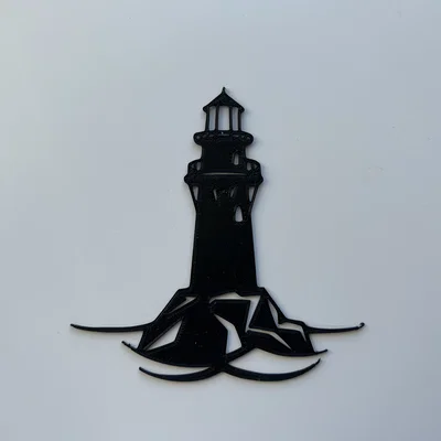 Tranh treo tường 3D hình ngọn hải đăng (Lighthouse Wall Art)