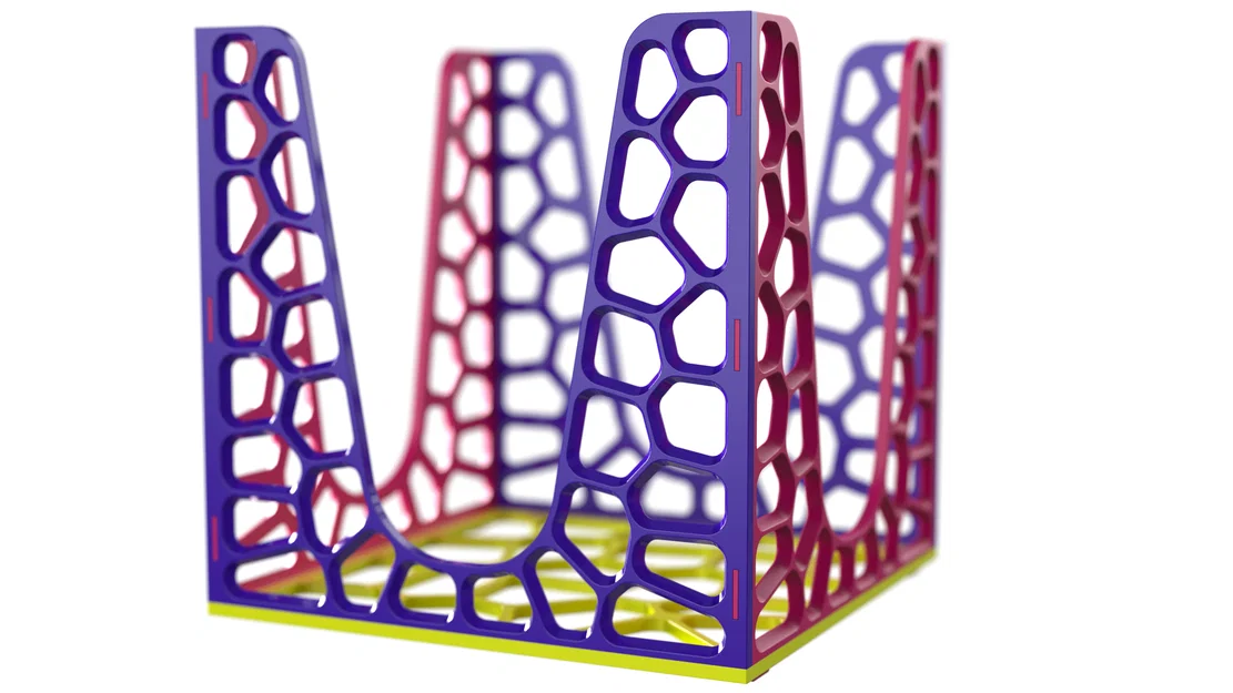 Đồ đựng khăn giấy Voronoi - Image 3