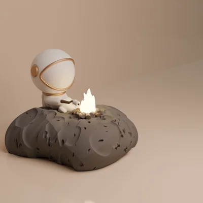Mô hình Phi hành gia nướng kẹo dẻo trang trí độc đáo (in 3D)
