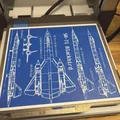 Mô hình tranh in 3D kỹ thuật SR-71 Blackbird - Thiết kế độc đáo - Thumbnail 3