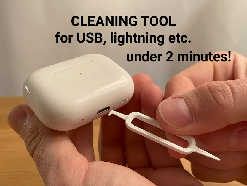 Dụng cụ vệ sinh cổng sạc (Charger Port Cleaning Tool) - Image 1