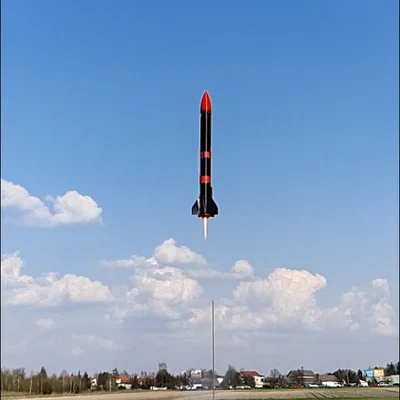 Mô hình tên lửa phóng được/vỏ tên lửa in chế độ spiral