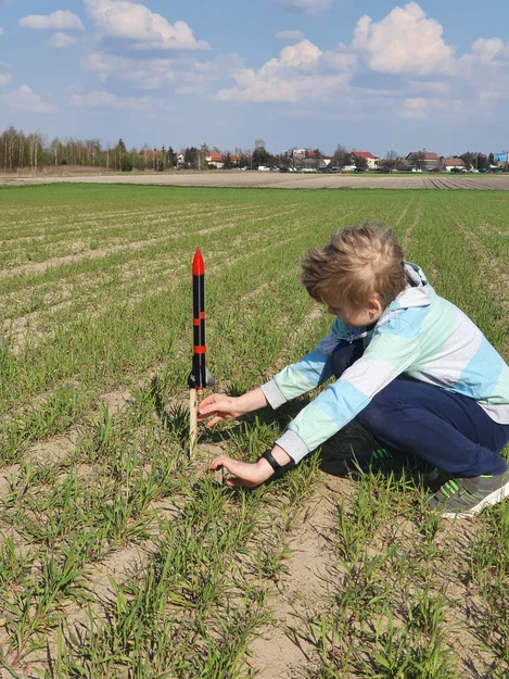 Mô hình tên lửa phóng được/vỏ tên lửa in chế độ spiral - Image 2