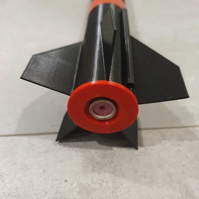 Mô hình tên lửa phóng được/vỏ tên lửa in chế độ spiral