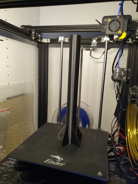 Mô hình tên lửa phóng được/vỏ tên lửa in chế độ spiral - Image 5