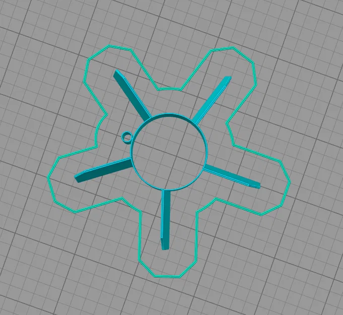 Mô hình tên lửa phóng được/vỏ tên lửa in chế độ spiral - Image 6