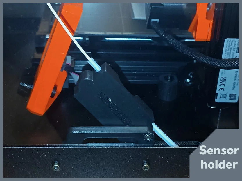 Giá đỡ cảm biến sợi nhựa cho Prusa MINI Enclosure in 3D - Image 1